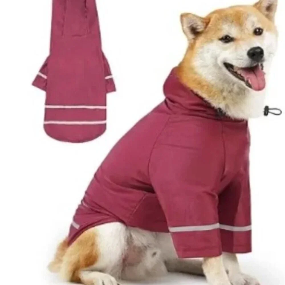 NEW DOG HOODIE CRIMSON RECOVERY SUIT
